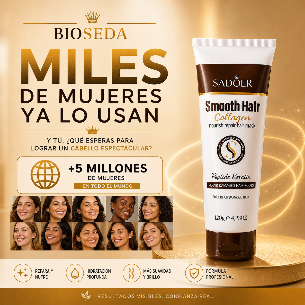 BioSeda Sadöer | Efecto alisado
